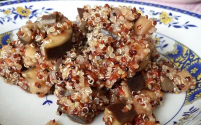 Quinoa alle melanzane