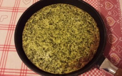Frittata di cime di rapa e ricotta