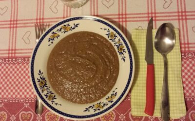 Zuppa di lenticchie e pomodoro