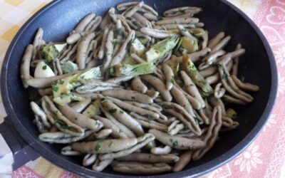 Capunti ai carciofi