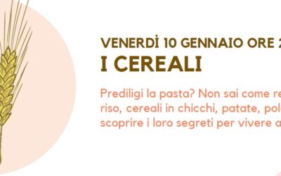 I venerdì di 9 Nuvole: Benessere a tavola CEREALI